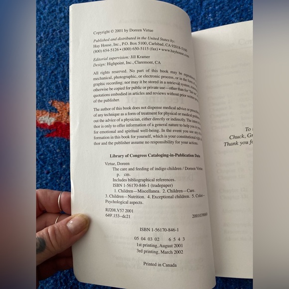 The Care and Feeding of Indigo Children by Doreen Virtue Ph. D. Paperback. - Picture 2 of 4